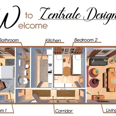 Zentrale Designoase Daire Hamburg Dış mekan fotoğraf