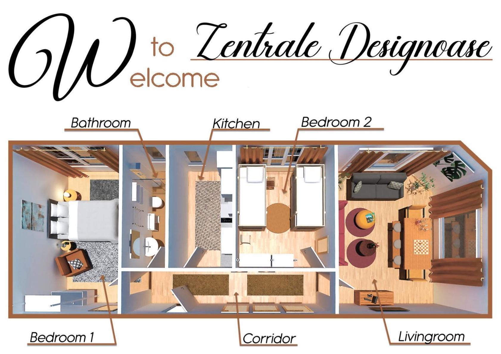 Zentrale Designoase Daire Hamburg Dış mekan fotoğraf